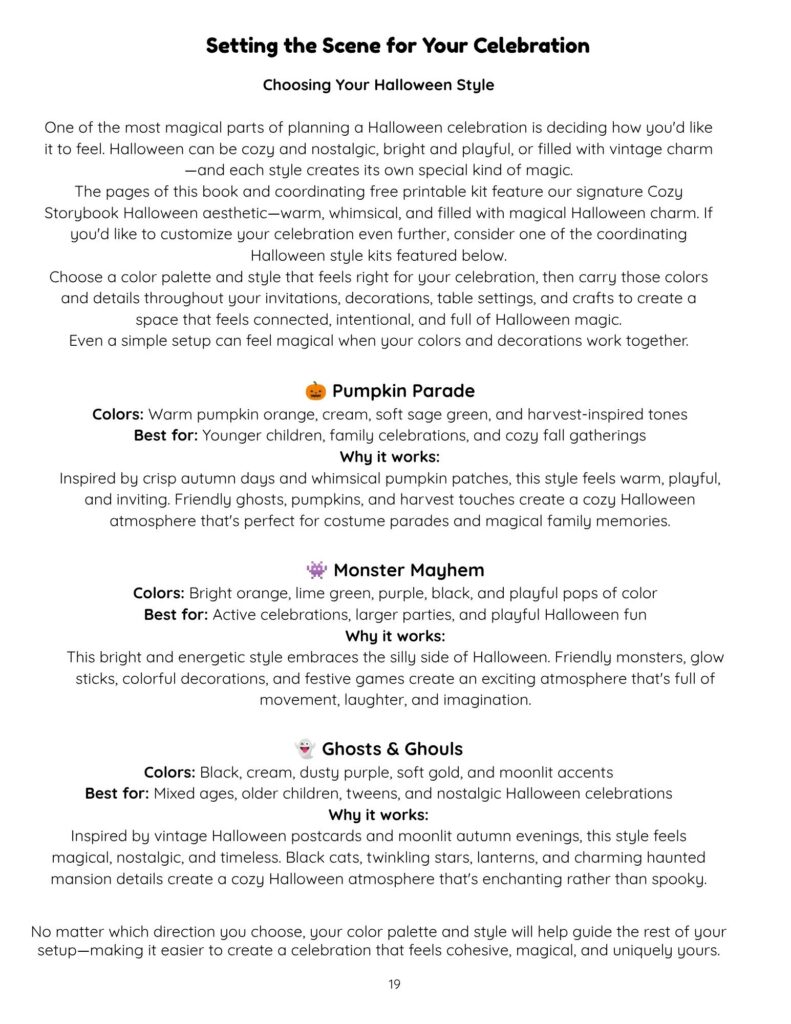 Halloween Extravaganza - Standard - Three styles